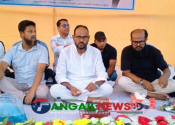 করটিয়ায় কৃষক সমাবেশ ও কৃষি মাঠ সেবা কর্মসূচিতে সালাউদ্দিন টুকু