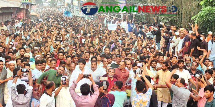 ঘাটাইলে জাতীয় বিপ্লব ও সংহতি দিবস পালিত