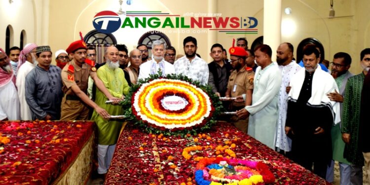 মওলানা ভাসানীর ৪৯তম মৃত্যুবার্ষিকীতে মাভাবিপ্রবির বিভিন্ন কর্মসূচি পালিত