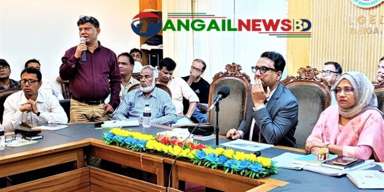 টাঙ্গাইল এলজিইডিতে সমন্বয় সভা অনুষ্ঠিত