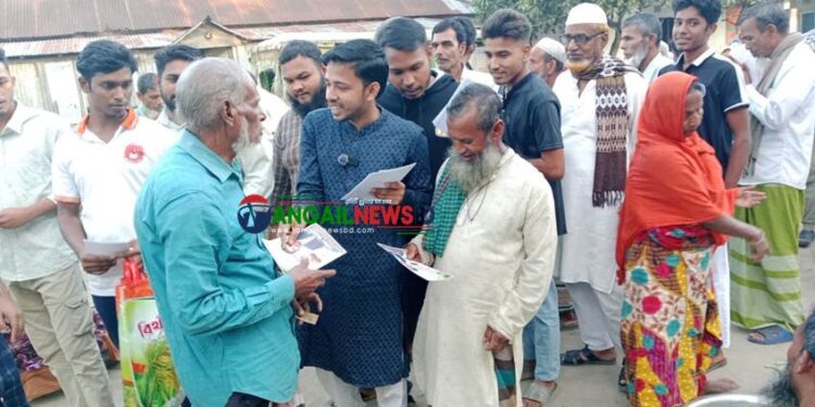 গোপালপুরে শাকিল উজ্জামানের গণসংযোগ