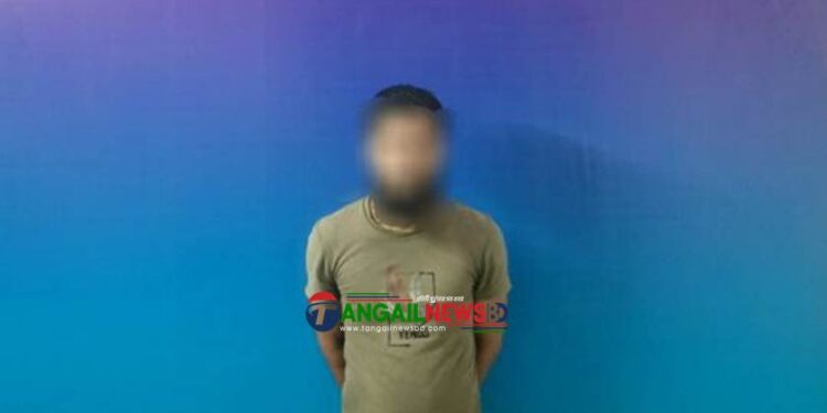 সখীপুর হতে দুই বছরের সাজাপ্রাপ্ত পলাতক আসামী গ্রেফতার