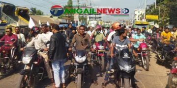 মধুপুরে বিএনপির মনোনয়ন প্রত্যাশী মোহাম্মদ আলীর মোটরসাইকেল শোভাযাত্রা