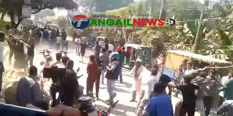 দেলদুয়ারে বিএনপির দুই নেতার সমর্থকদের সংঘর্ষে আহত ২০ জন