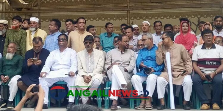 টাঙ্গাইলে জাতীয় বিপ্লব ও সংহতি দিবস উদযাপন