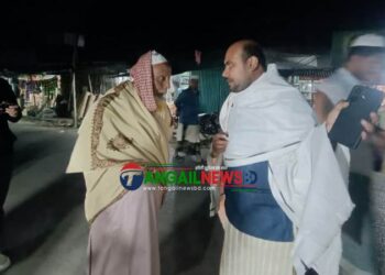 টাঙ্গাইল সদর আসনে এনসিপির মনোনয়ন প্রত্যাশী রাসেল গণসংযোগ করেছেন