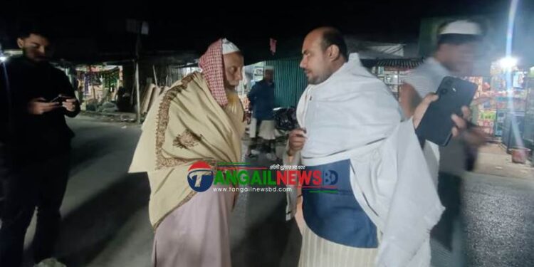 টাঙ্গাইল সদর আসনে এনসিপির মনোনয়ন প্রত্যাশী রাসেল গণসংযোগ করেছেন