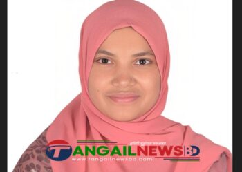 প্রথম নারী এমপি প্রার্থী হিসেবে ঘাটাইলে প্রচারণায় আইনিন নাহার নিপা