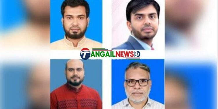 টাঙ্গাইলের আটটির মধ্যে চারটি আসনে প্রার্থী ঘোষনা করেছে এনসিপি