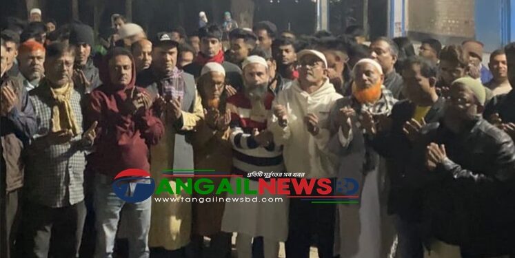 টাঙ্গাইলে বিএনপির প্রার্থী টুকুর পক্ষে খালেদা জিয়া সুস্থতায় দোয়া