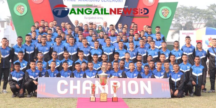 মির্জাপুর ক্যাডেট কলেজের আন্তঃ হাউজ বার্ষিক ক্রীড়া অনুষ্ঠিত