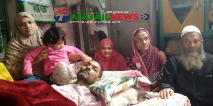 বিছানায় কাতরাচ্ছেন ক্যান্সারে শয্যাশায়ী বিজিবি’র সেলিম