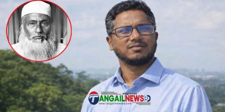 এনসিপি ছাড়ার ঘোষনা মওলানা ভাসানীর নাতী আজাদ খান ভাসানী’র