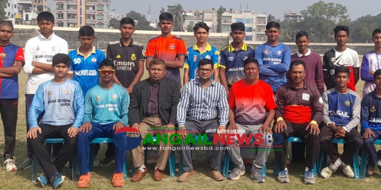 টাঙ্গাইল জেলা অনুর্দ্ধ-১৬ ক্রিকেট দলের নাম ঘোষনা