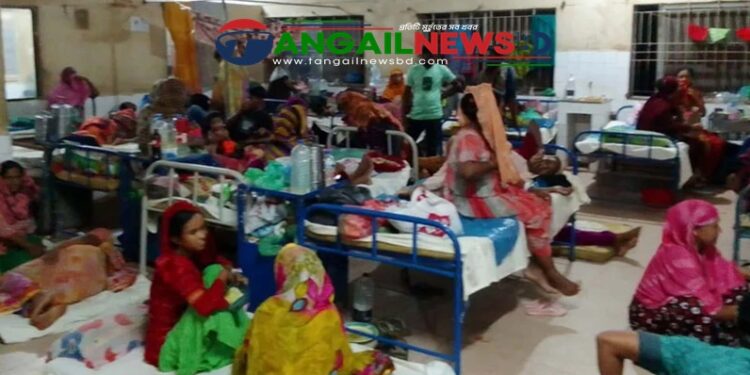 টাঙ্গাইলে শীতে বাড়ছে সর্দি-কাশি, ডায়রিয়া, হাঁপানিজনিত রোগের প্রাদুর্ভাব