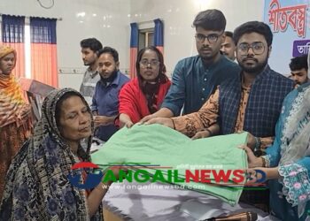 টাঙ্গাইলে হাদির স্মরণে শীতবস্ত্র বিতরণ ও জাতীয় ছাত্রশক্তির পরিচিত সভা