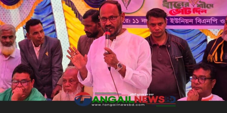 বিএনপি কথার চেয়ে কাজে বিশ্বাসী বলেই ধানের শীষের গণজোয়ার- টুকু