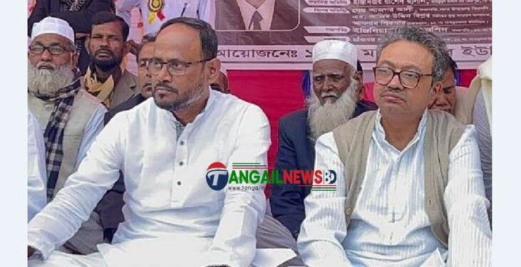 টাঙ্গাইল-৫ আসনে বিএনপিকে প্রার্থীকে সমর্থন দিলেন সাবেক মন্ত্রী পুত্র