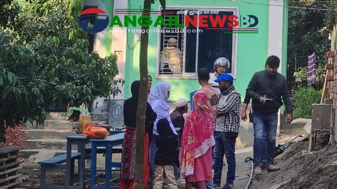 গোপালপুরে বাসার লোকজনকে বেঁধে দুর্ধর্ষ ডাকাতি