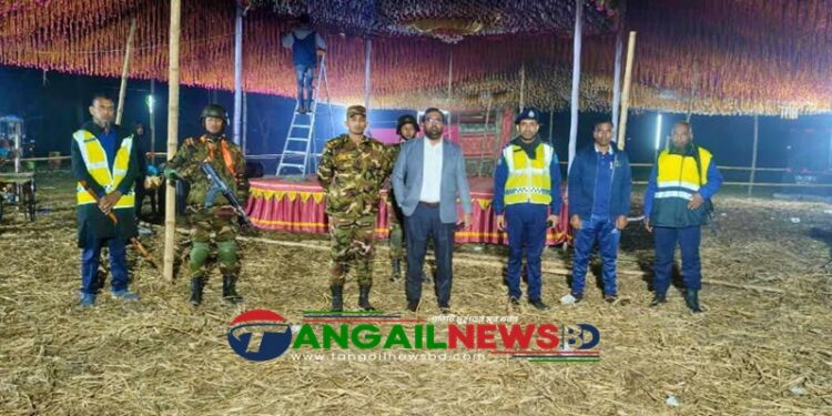 কালিহাতীর সহদেবপুরে অনুমোদনহীন যাত্রাপালা বন্ধ করলো প্রশাসন