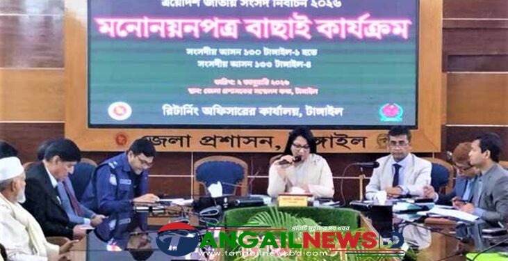 টাঙ্গাইলে চারটি আসনে ৯ প্রার্থীর মনোনয়নপত্র বাতিল