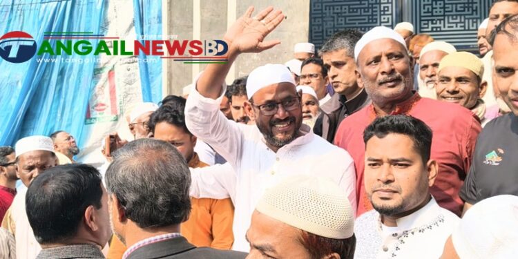 টাঙ্গাইলে বিএনপির জয়জয়কারে শোকরানা দোয়া