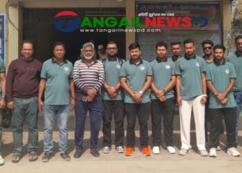 ৪৪তম জাতীয় ক্রিকেট খেলতে টাঙ্গাইল জেলা দল