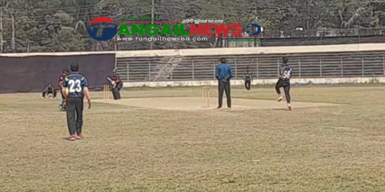 টাঙ্গাইল স্টেডিয়ামে জাতীয় ক্রিকেট কুষ্টিয়ার কাছে ফরিদপুর পরাজিত