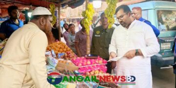 কালিহাতীতে বাজার তদারকি ও ভ্রাম্যমাণ আদালতের অভিযান