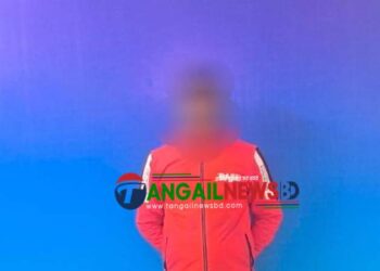 টাঙ্গাইল সদর থানার ধর্ষণ ও পর্নোগ্রাফি মামলার প্রধান আসামী মিলন গ্রেফতার