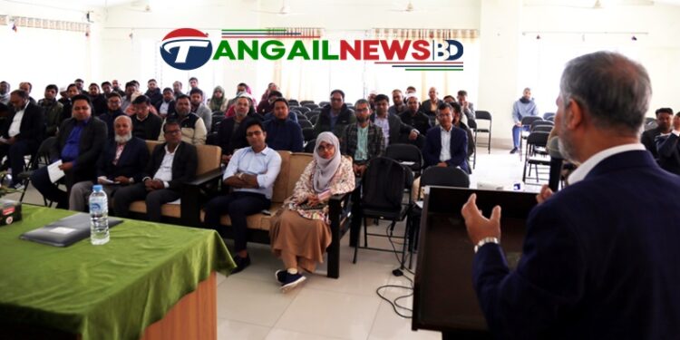 টাঙ্গাইল মাভাবিপ্রবিতে প্রশিক্ষণ কর্মশালা অনুষ্ঠিত