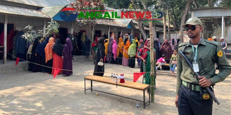 টাঙ্গাইল-৬ নাগরপুরে উৎসবমূখর পরিবেশে নির্বাচন অনুষ্ঠিত