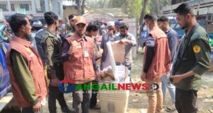টাঙ্গাইল-২ গোপালপুর আসনে ৭৭টি ভোটকেন্দ্রে ব্যালট বক্স ও পেপার বিতরণ