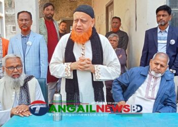 টাঙ্গাইল-৬ দেলদুয়ারে বিএনপি প্রার্থী লাভলুর গণসংযোগ