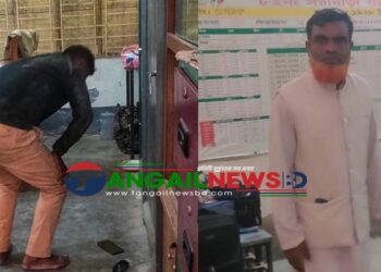 ঘাটাইলে স্বাক্ষরবিহীন ২ শতাধিক ব্যালট পেপার ছিনতাই ॥ বিএনপির ২ কর্মী আটক