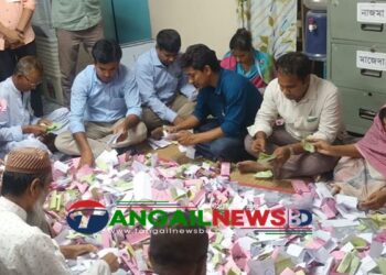 টাঙ্গাইলের ৮টি আসনে শান্তিপূর্ণভাবে ভোট গ্রহণ সম্পন্ন ॥ চলছে ভোট গণনা