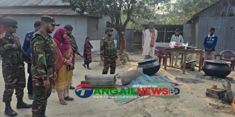 সখীপুরে গণভোজের আয়োজনে বিএনপি প্রার্থী আজমকে জরিমানা