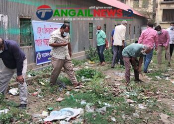 কালিহাতী পৌরসভায় ডেঙ্গু-চিকনগুনিয়া রোধে সাপ্তাহিক পরিচ্ছন্নতা অভিযান