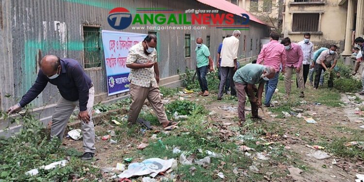 কালিহাতী পৌরসভায় ডেঙ্গু-চিকনগুনিয়া রোধে সাপ্তাহিক পরিচ্ছন্নতা অভিযান