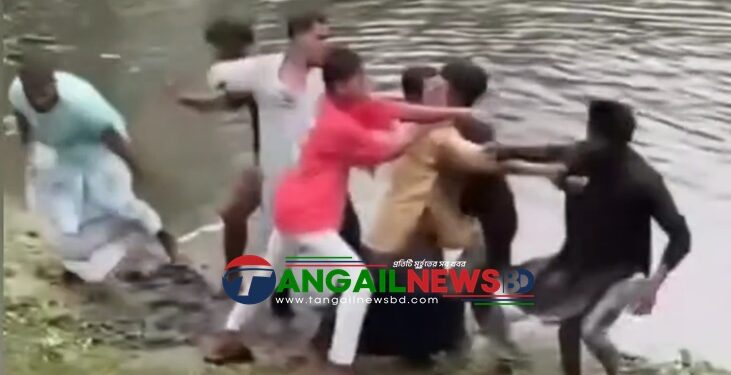 কালিহাতীতে ঈদের নামাজে দুই পক্ষের সংঘর্ষ কয়েকজন আহত