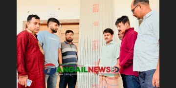 মির্জাপুরে অগ্নিকান্ডে দুই পরিবারকে ৫ বান্ডেল ঢেউটিন বরাদ্দ