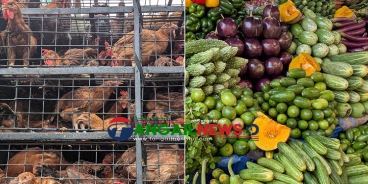 ঈদ শেষ, তবু টাঙ্গাইলের নিত্যপণ্যের বাজার ‘গরম’