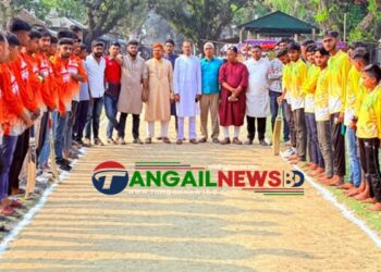 গোপালপুরে হেমনগরে বেলুয়া প্রিমিয়ার ক্রিকেট লীগের ফাইনাল অনুষ্ঠিত