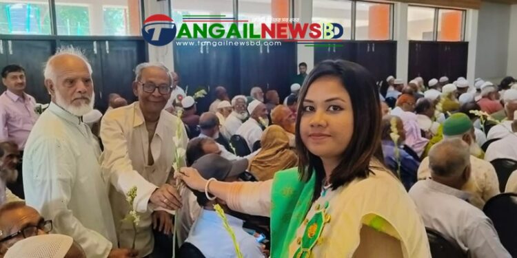 স্বাধীনতা দিবসে দেলদুয়ারে বীর মুক্তিযোদ্ধাদের সংবর্ধনা প্রদান