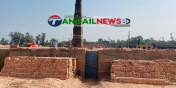 মির্জাপুরে ছাড়পত্র না থাকায় দুই ইটভাটা মালিককে জরিমানা