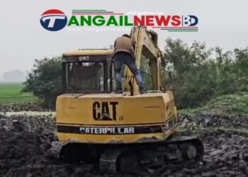 দেলদুয়ারে মাটি ব্যবসায়ীদের খপ্পরে জমির টপ সয়েল বিনষ্ট হচ্ছে