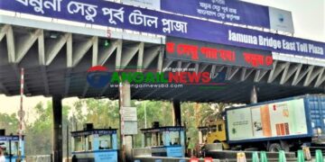 এবার ঈদ যাত্রায় ৪ দিনে যমুনা সেতুতে প্রায় দুই লাখ যানবাহন পারাপার