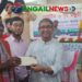 বাসাইলে ঢেউটিন ও গৃহ চেক বিতরণ