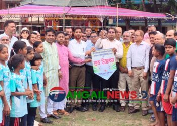 ঘাটাইলে উপজেলা গোল্ডকাপে চ্যাম্পিয়ন হরিপুর ও মোমিনপুর