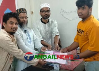 গোপালপুরে শিবিরের শিক্ষা উপকরণ বিতরণ ও দোয়া মাহফিল অনুষ্ঠিত